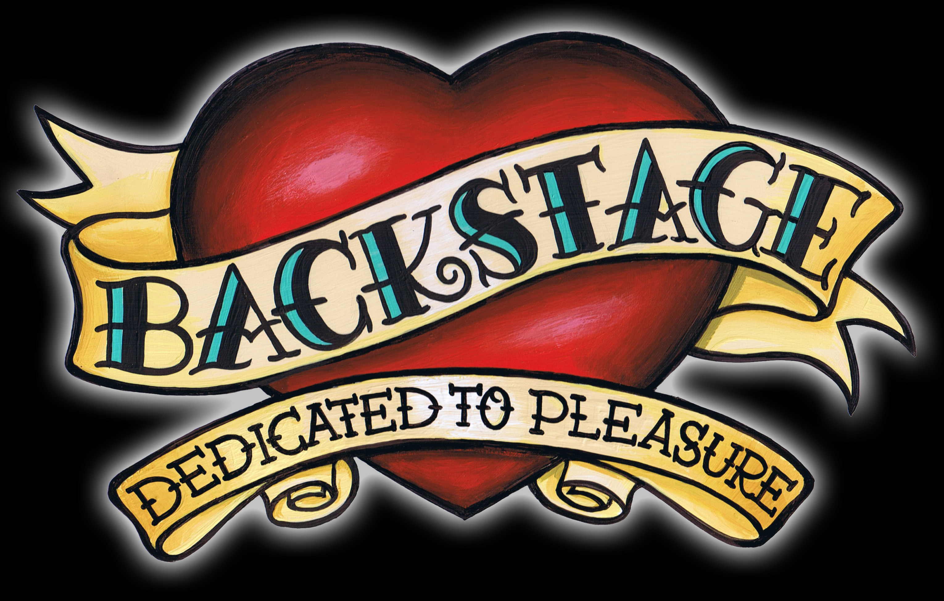 Backstage Dedicated to Pleasure Logo 
