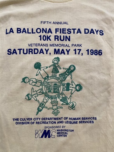 1986 Fiesta La Ballona 10k Run